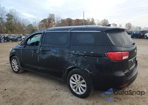2016 Kia Sedona Ex из США, поврежденный, VIN KNDMC5C10G6133889